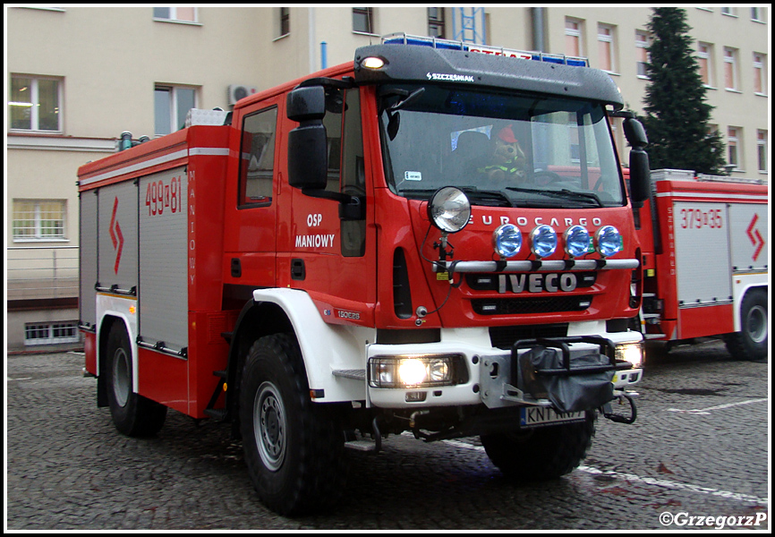 499[K]81 - GBA 3,5/27 Iveco Eurocargo ML 150E28 WS/SzczÄ™Å›niak - OSP Maniowy