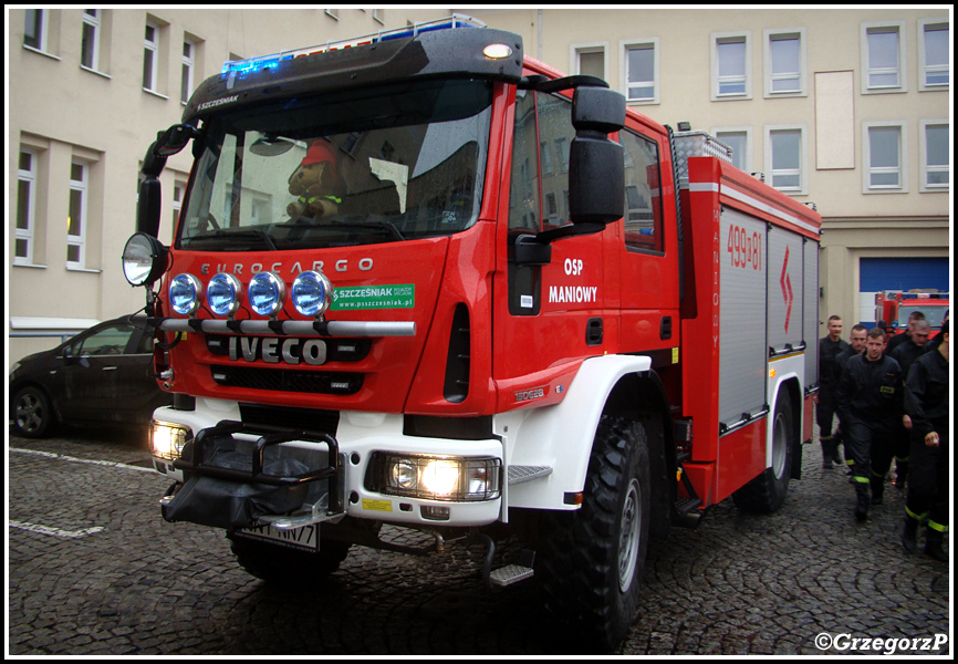 499[K]81 - GBA 3,5/27 Iveco Eurocargo ML 150E28 WS/Szczęśniak - OSP Maniowy