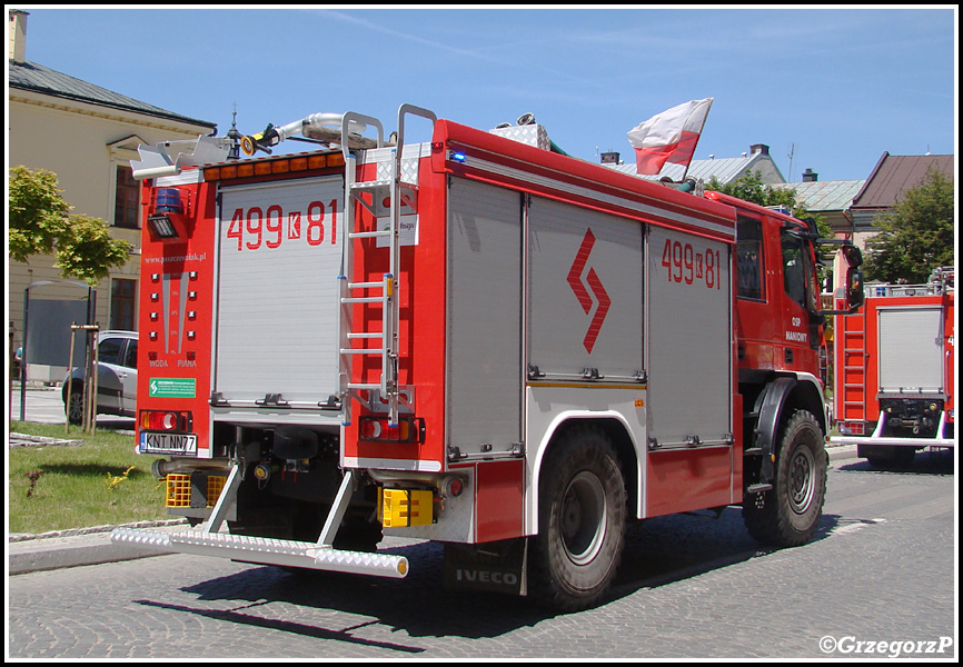 499[K]81 - GBA 3,5/27 Iveco Eurocargo ML 150E28 WS/SzczÄ™Å›niak - OSP Maniowy