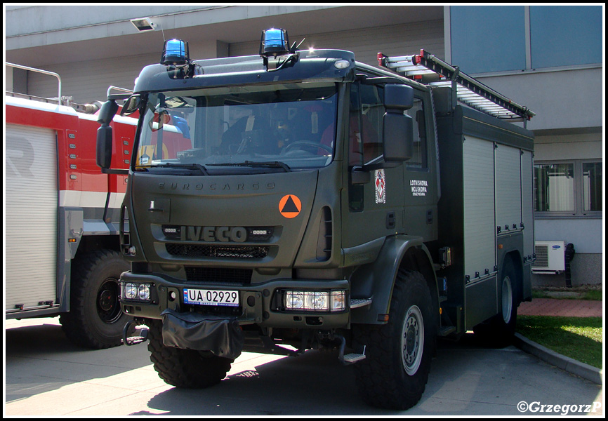 GBA 2,5/27 Iveco Eurocargo ML150E28 WS/SzczÄ™Å›niak - WLSP KrakÃ³w- Balice
