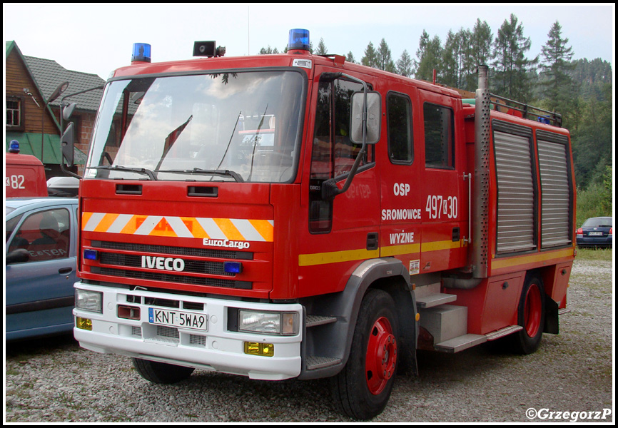 497[K]30 - GBA 3,2/20 Iveco Eurocargo 130E23/Sides - OSP Sromowce WyÅ¼ne