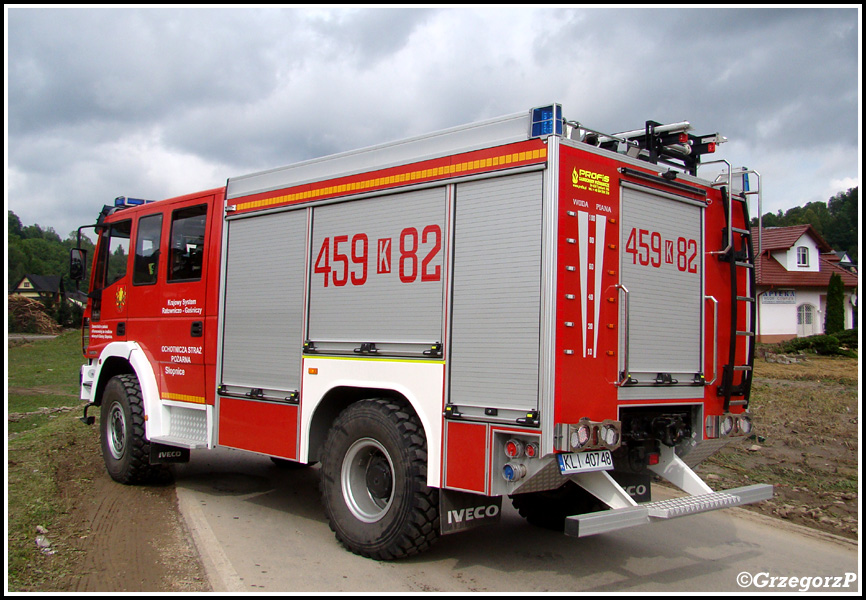459[K]82 - GBA 2,5/30 Iveco Eurocargo ML140E24/Profis - OSP SÅ‚opnice Dolne