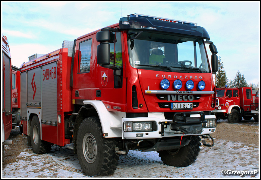 549[K]68 - GBA 3,5/27 Iveco Eurocargo ML 150E28 WS/SzczÄ™Å›niak - OSP LeÅ›nica- GroÅ„