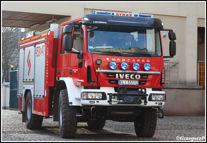 459[K]47 - GBA 3,5/27 Iveco Eurocargo ML 150E28 WS/SzczÄ™Å›niak - OSP JodÅ‚ownik
