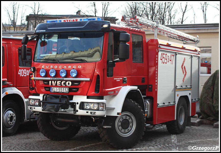 459[K]47 - GBA 3,5/27 Iveco Eurocargo ML 150E28 WS/SzczÄ™Å›niak - OSP JodÅ‚ownik