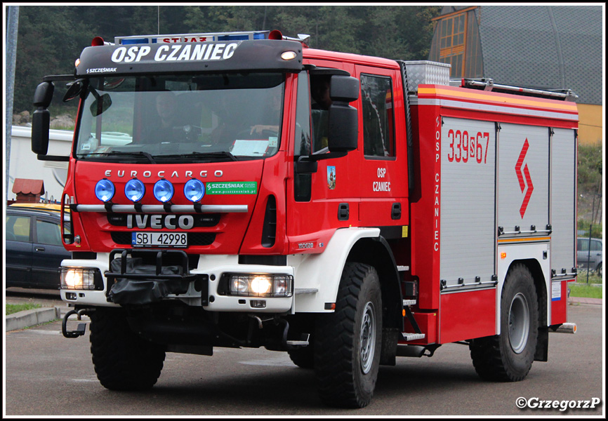 339[K]67 - GBA 3,5/27 Iveco Eurocargo ML150E28 WS/SzczÄ™Å›niak - OSP Czaniec