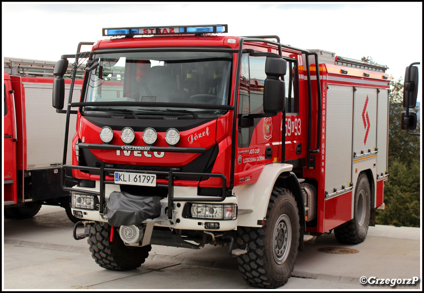 459[K]93 - GBA 3,5/27 Iveco Eurocargo ML150E28 WS/SzczÄ™Å›niak - OSP Åososina GÃ³rna