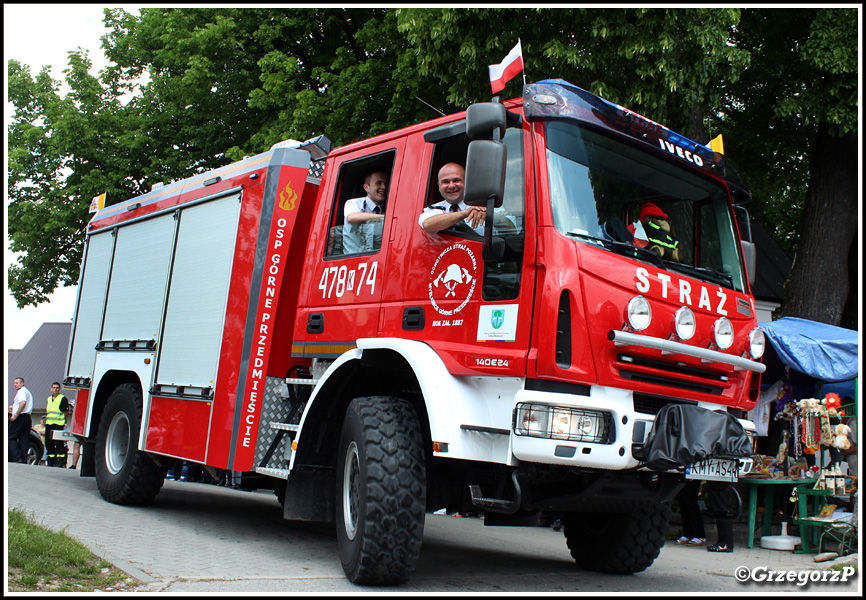 478[K]74 - GBA 3/24 Iveco Eurocargo 140E24/Profis - OSP Myślenice- Górne Przedmieście