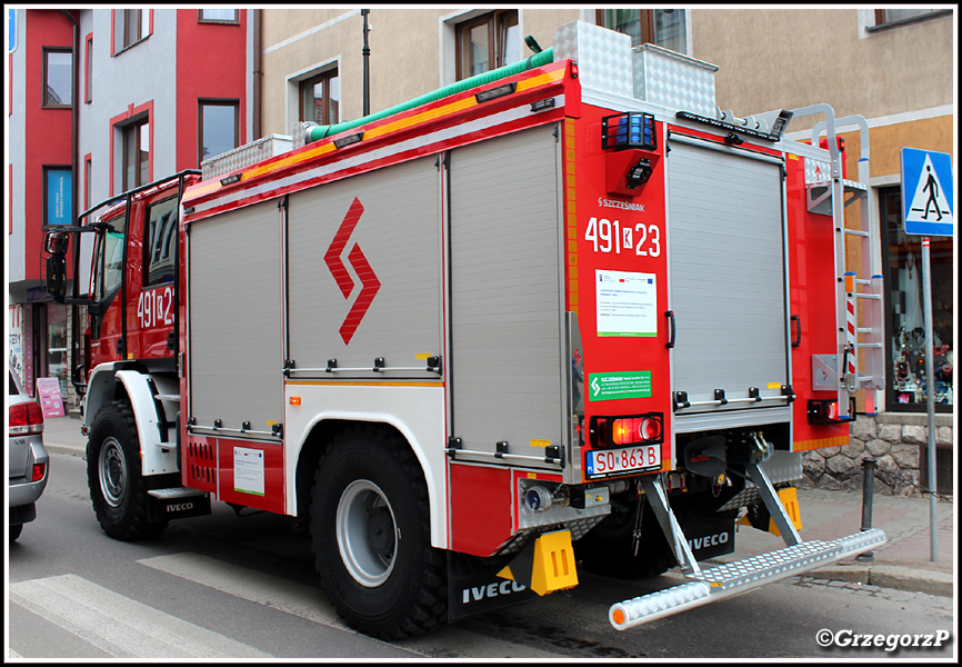 491[K]23 - GBA 2,5/16 Iveco Eurocargo 150-320/SzczÄ™Å›niak - JRG Nowy Targ