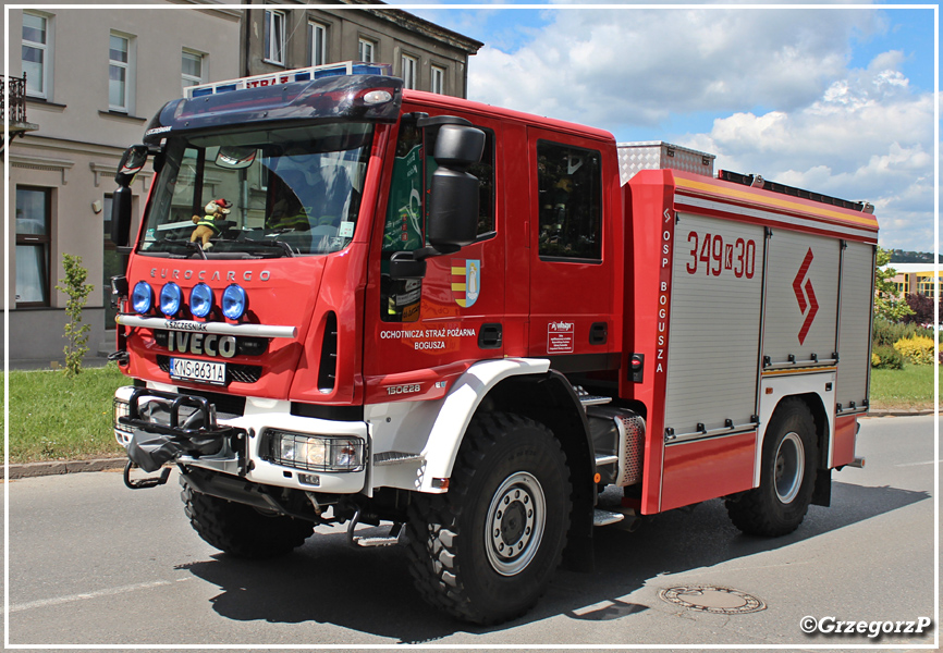 349[K]30 - GBA 3,5/27 Iveco Eurocargo ML150E28 WS/SzczÄ™Å›niak - OSP Bogusza