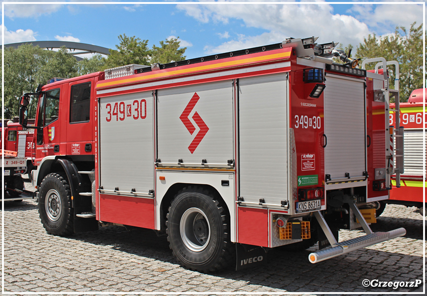 349[K]30 - GBA 3,5/27 Iveco Eurocargo ML150E28 WS/SzczÄ™Å›niak - OSP Bogusza