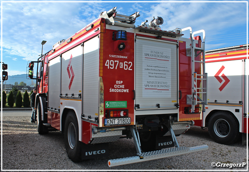 497[K]62 - GBA 3,5/27 Iveco Eurocargo 150-280 W/Szczęśniak - OSP Ciche Środkowe