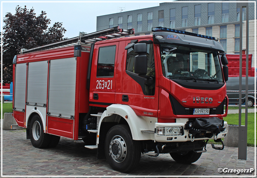 263[K]21 - GBA 2,5/24 Iveco Eurocargo 150-320/Moto Truck - SA PSP KrakÃ³w