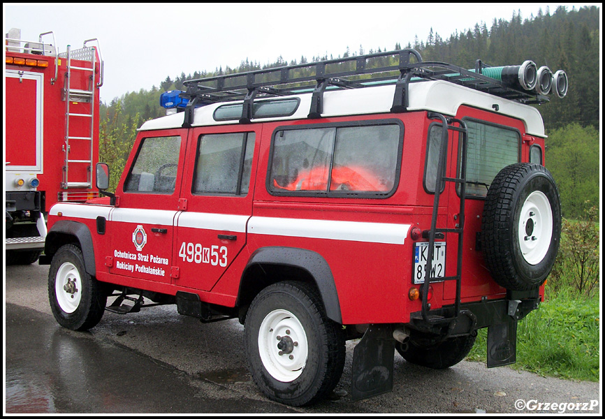 498[K]53 - GLM Land Rover Defender 110 - OSP Rokiciny PodhalaÅ„skie
