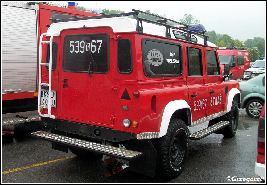 539[K]67 - GLM Land Rover Defender 110 - OSP KrzeszÃ³w