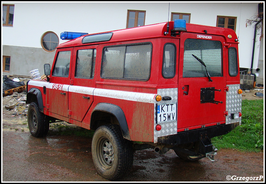 549[K]58 - GLM Land Rover Defender 110 - OSP BiaÅ‚ka TatrzaÅ„ska