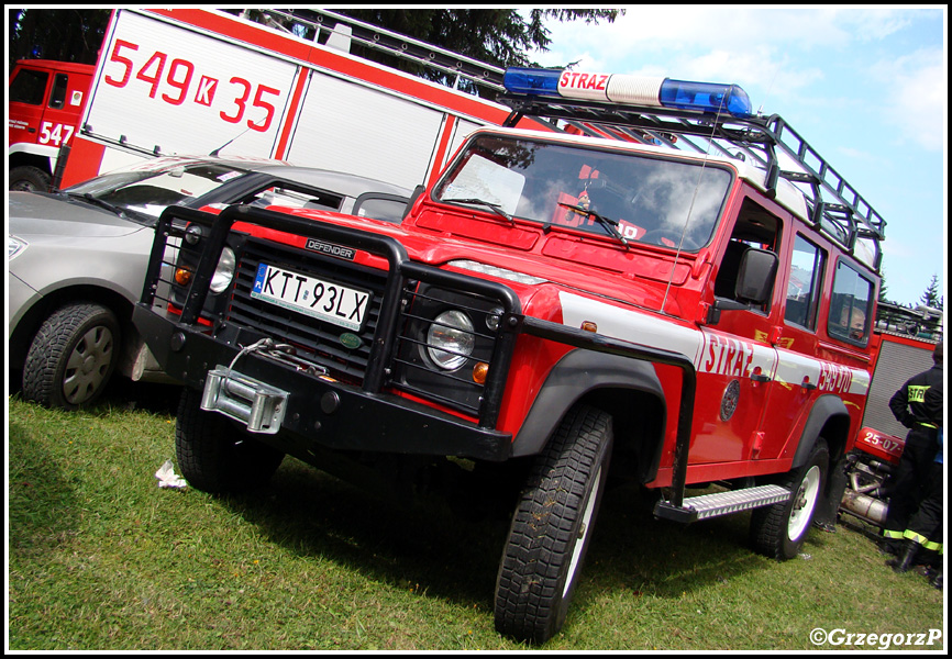 549[K]70 - GLM Land Rover Defender 110 - OSP Bukowina TatrzaÅ„ska