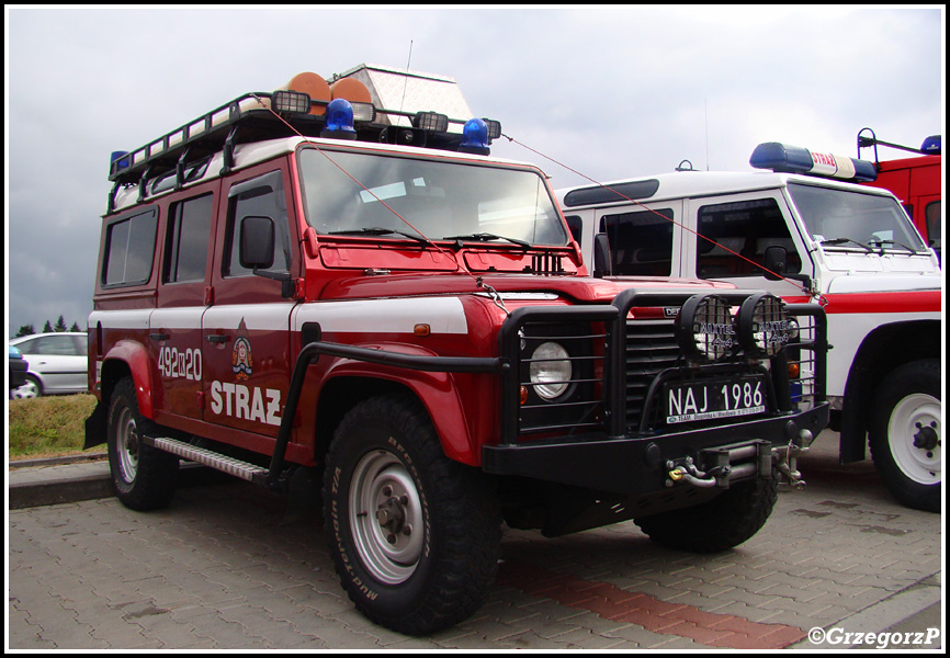 492[K]20 - GLM Land Rover Defender 110 - JRG Rabka-ZdrÃ³j
