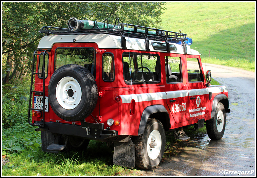 498[K]53 - GLM Land Rover Defender 110 - OSP Rokiciny PodhalaÅ„skie