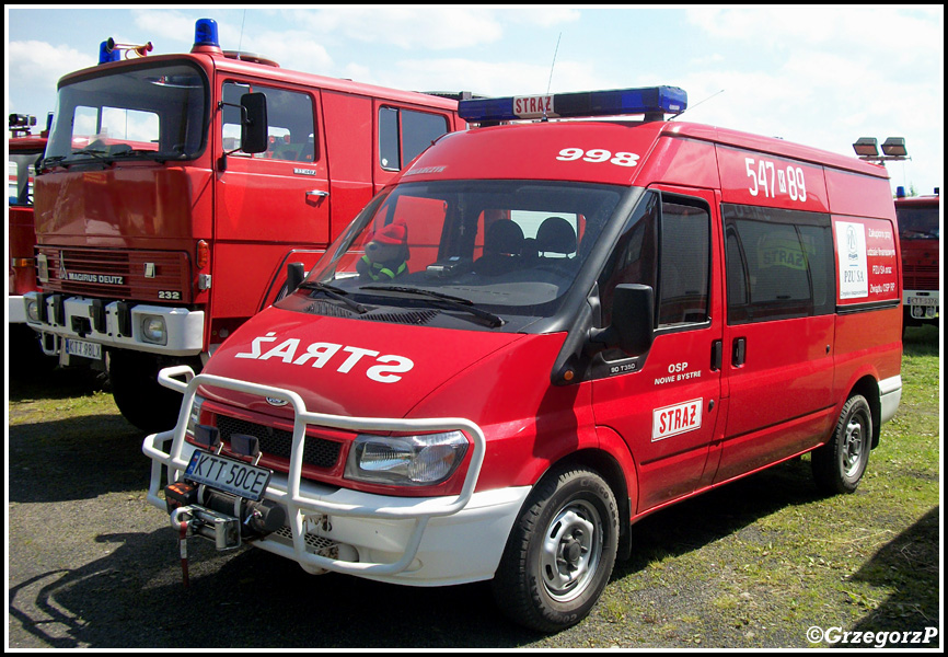 547[K]89 - GLM Ford Transit 90 T350/Stolarczyk - OSP Nowe Bystre