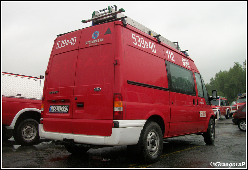 539[K]40 - GLM Ford Transit 90 T350/Stolarczyk - OSP ZacheÅ‚mna