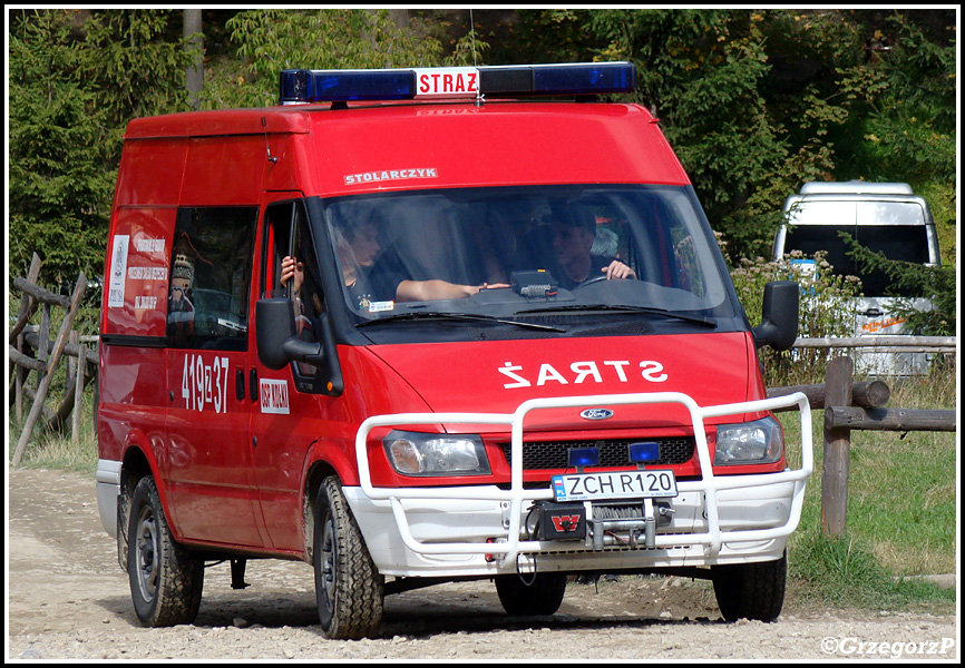 419[Z]37 - GLM Ford Transit 90 T350/Stolarczyk - OSP KoÅ‚ki