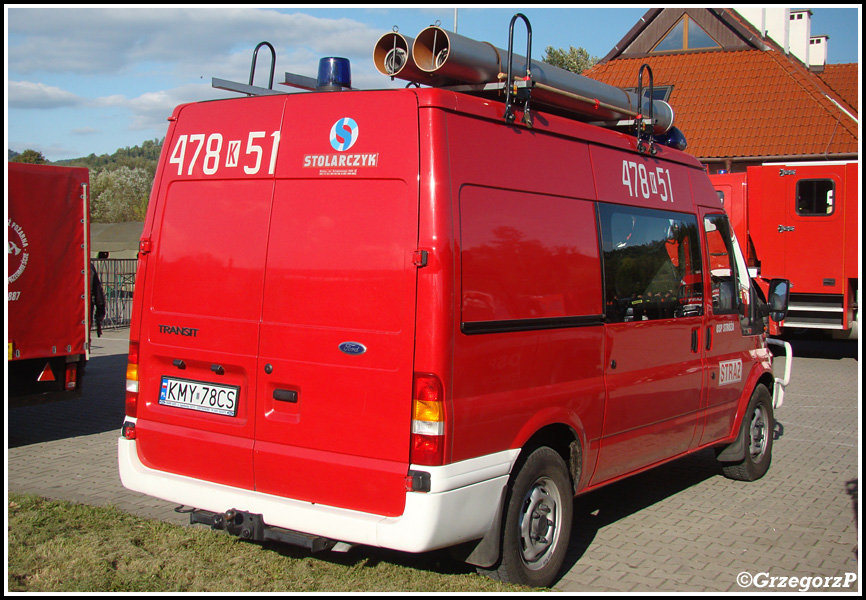 478[K[51 - GLM Ford Transit 90 T350/Stolarczyk - OSP StrÃ³Å¼a