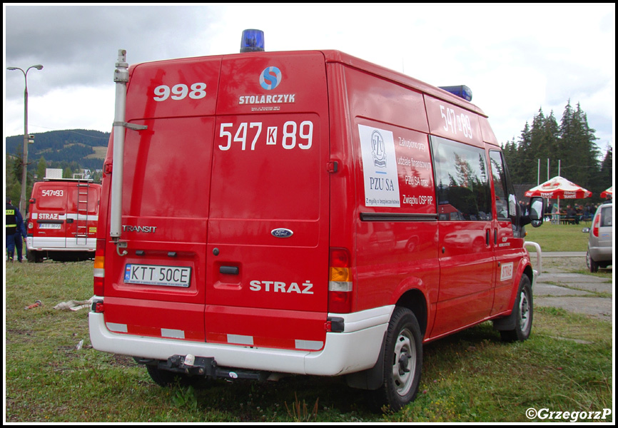 547[K]89 - GLM Ford Transit 90 T350/Stolarczyk - OSP Nowe Bystre