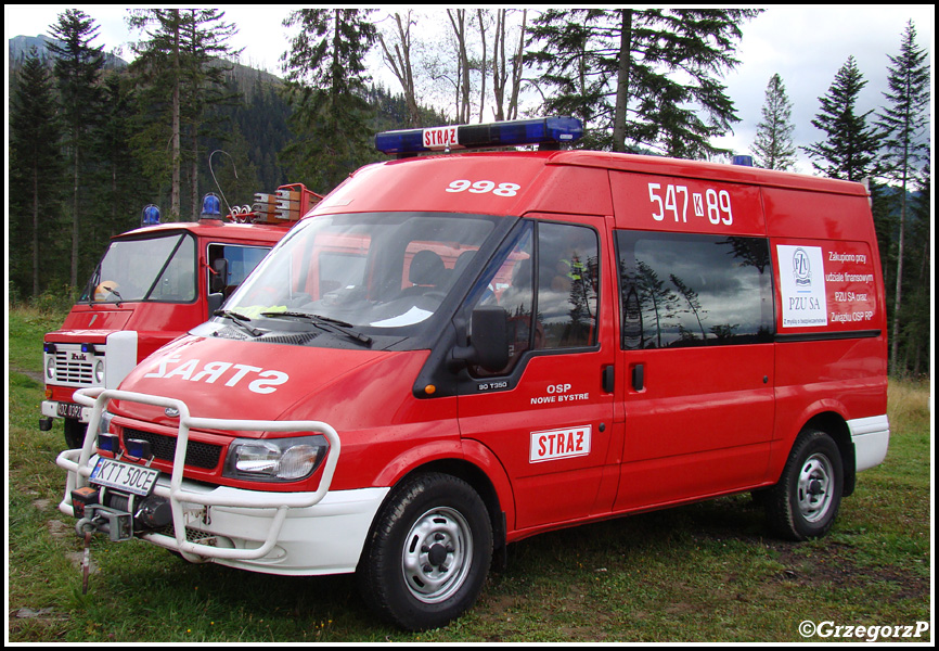 547[K]89 - GLM Ford Transit 90 T350/Stolarczyk - OSP Nowe Bystre