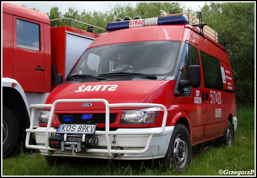 517[K]20 - GLM Ford Transit 90 T350/Stolarczyk - OSP SkidziÅ„