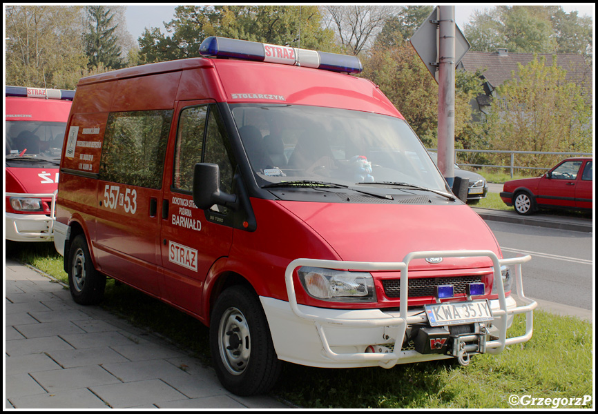 557[K]53 - GLM Ford Transit 90 T350/Stolarczyk - OSP BarwaÅ‚d GÃ³rny