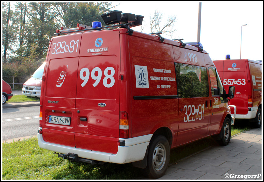 329[K]91 - GLBM Ford Transit 90 T350/Stolarczyk - OSP WoÅ‚owice