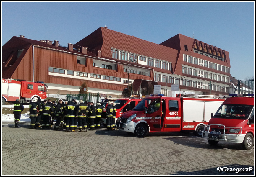 4.03.2018 - Skawa Górna - Poszukiwania zaginionej kobiety