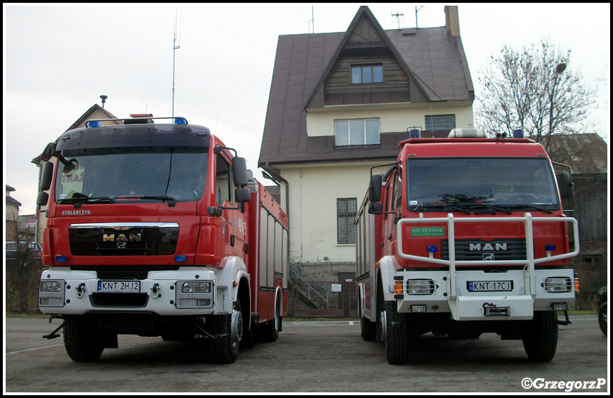 491[K]21 & 491[K]25 - CiÄ™Å¼kie gaÅ›nicze MAN-y z JRG Nowy Targ