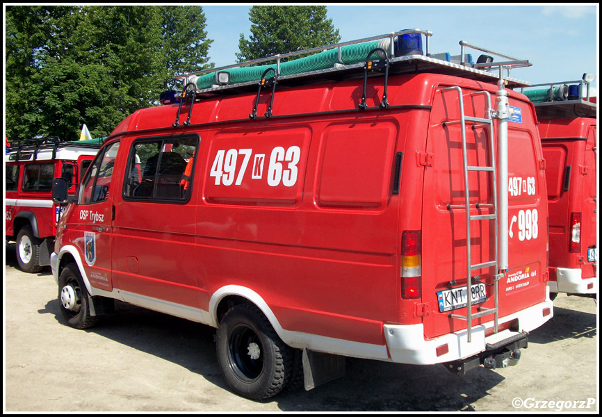 497[K]63 - SLRt GAZ Gazela/Moto Truck - OSP Trybsz*