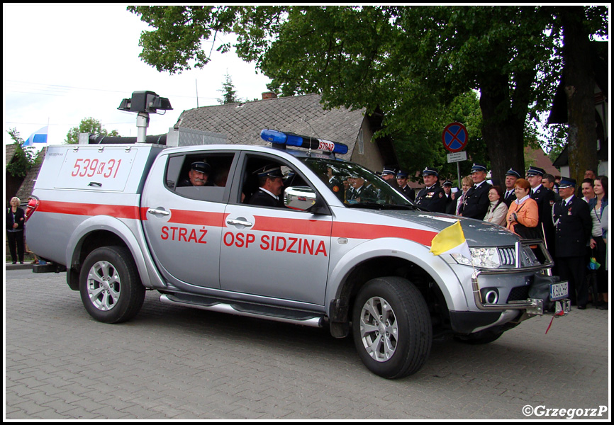 539[K]31 - SLRt Mitsubishi L200/SzczÄ™Å›niak - OSP Sidzina