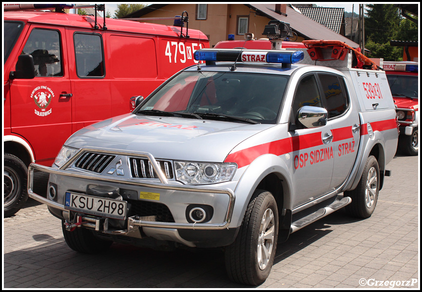 539[K]31 - SLRt Mitsubishi L200/SzczÄ™Å›niak - OSP Sidzina
