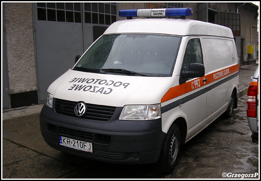 Volkswagen Transporter T5 4Motion - Pogotowie gazowe- Karpacka Spółka Gazownictwa