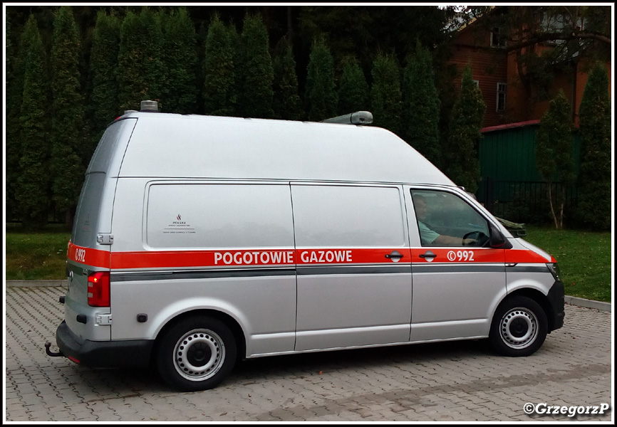 Volkswagen Transporter T6 TDI 4motion - Pogotowie Gazowe - Karpacka SpÃ³Å‚ka Gazownictwa