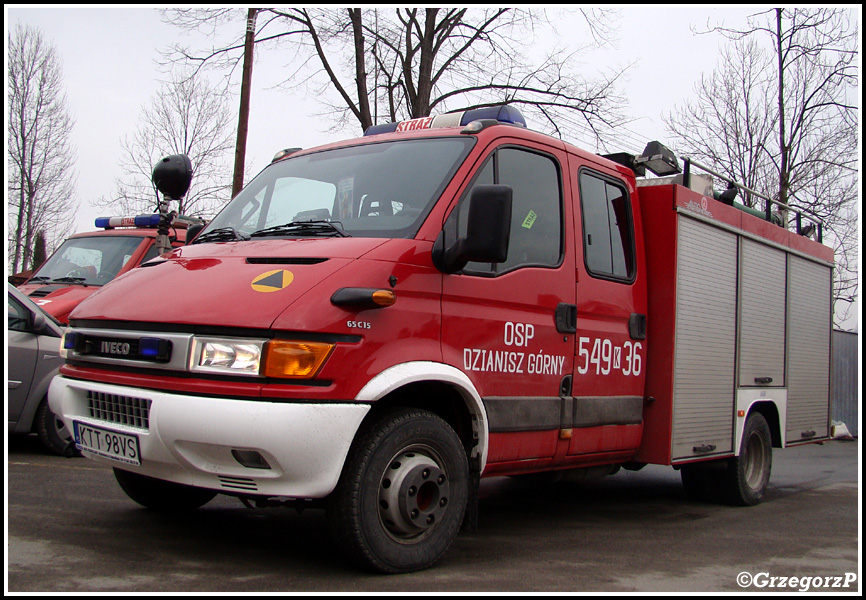 549[K]36 - SLRt Iveco Turbo Daily 65C15/AutoSHL - OSP Dzianisz Górny*