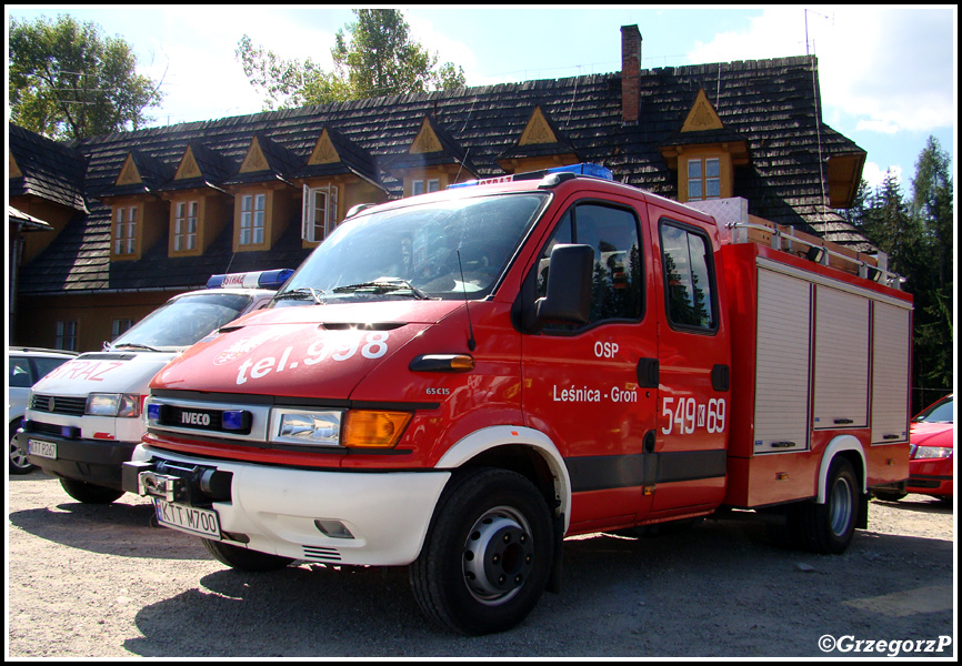 549[K]69 - SLRt Iveco Turbo Daily 65C15/Wawrzaszek - OSP Leśnica- Groń