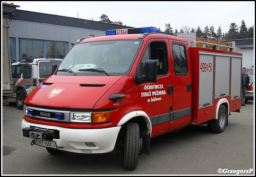 499[K]51 - SLRt Iveco Turbo Daily 65C15/Wawrzaszek - OSP JabÅ‚onka*