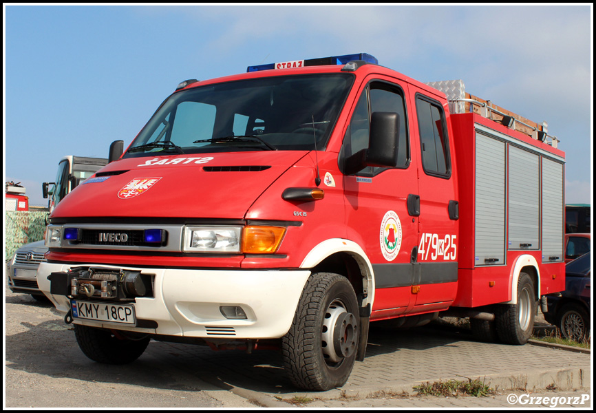 479[K]25 - SLRt Iveco Turbo Daily 65C15/Wawrzaszek - OSP Droginia