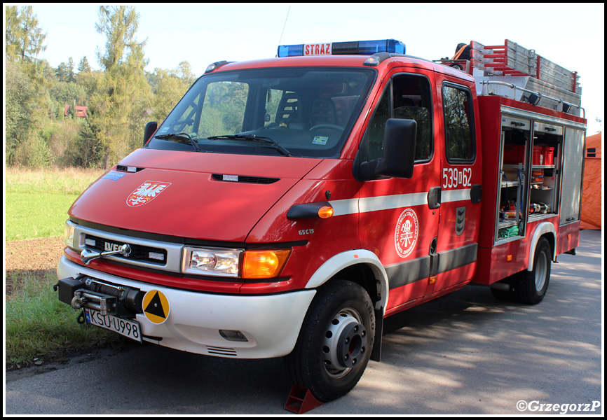 539[K]62 - SLRt Iveco Turbo Daily 65C15/Wawrzaszek - OSP Jordanów*