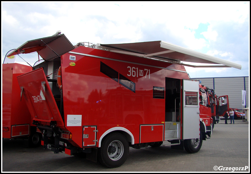 361[M]71 - SRw Mercedes Benz Atego 1329AF/Bocar - JRG 1 PÅ‚ock