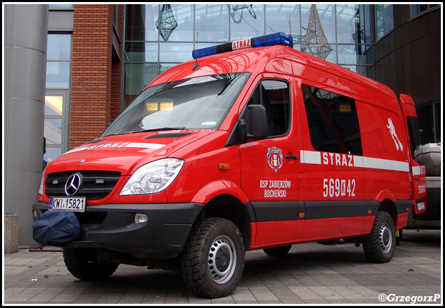 569[K]42 - SLRw Mercedes Benz Sprinter 316 CDI - OSP ZabierzÃ³w BocheÅ„ski