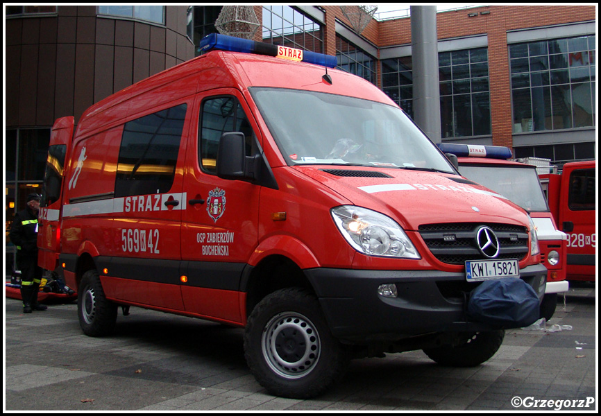 569[K]42 - SLRw Mercedes Benz Sprinter 316 CDI - OSP ZabierzÃ³w BocheÅ„ski