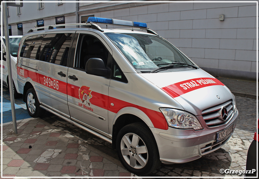 349[K]86 - SLBus Mercedes Benz Vito 115 CDI - OSP Olszanka