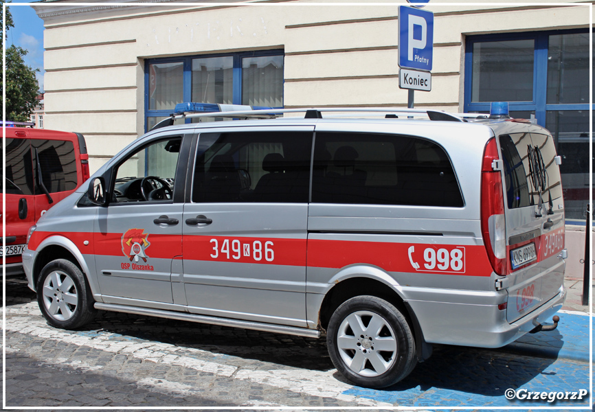 349[K]86 - SLBus Mercedes Benz Vito 115 CDI - OSP Olszanka