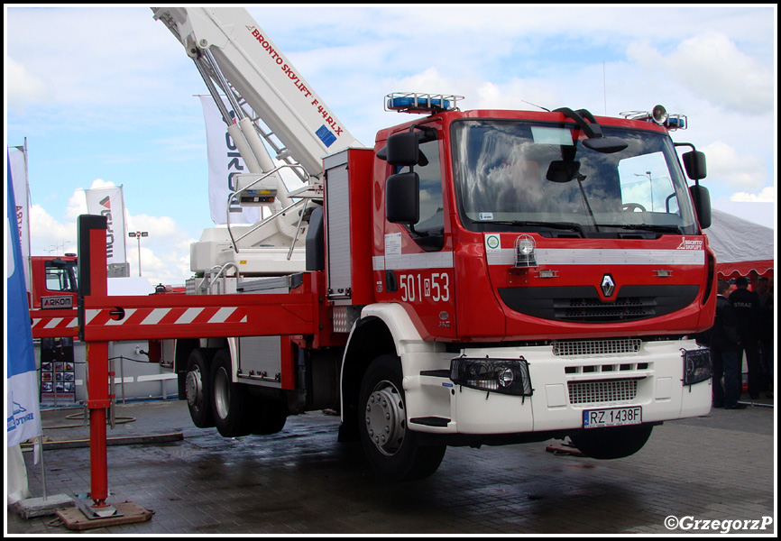 501[R]53 - SCH 44 Renault Premium 380.26 dXi/Brotno Skylift - JRG 1 Mielec